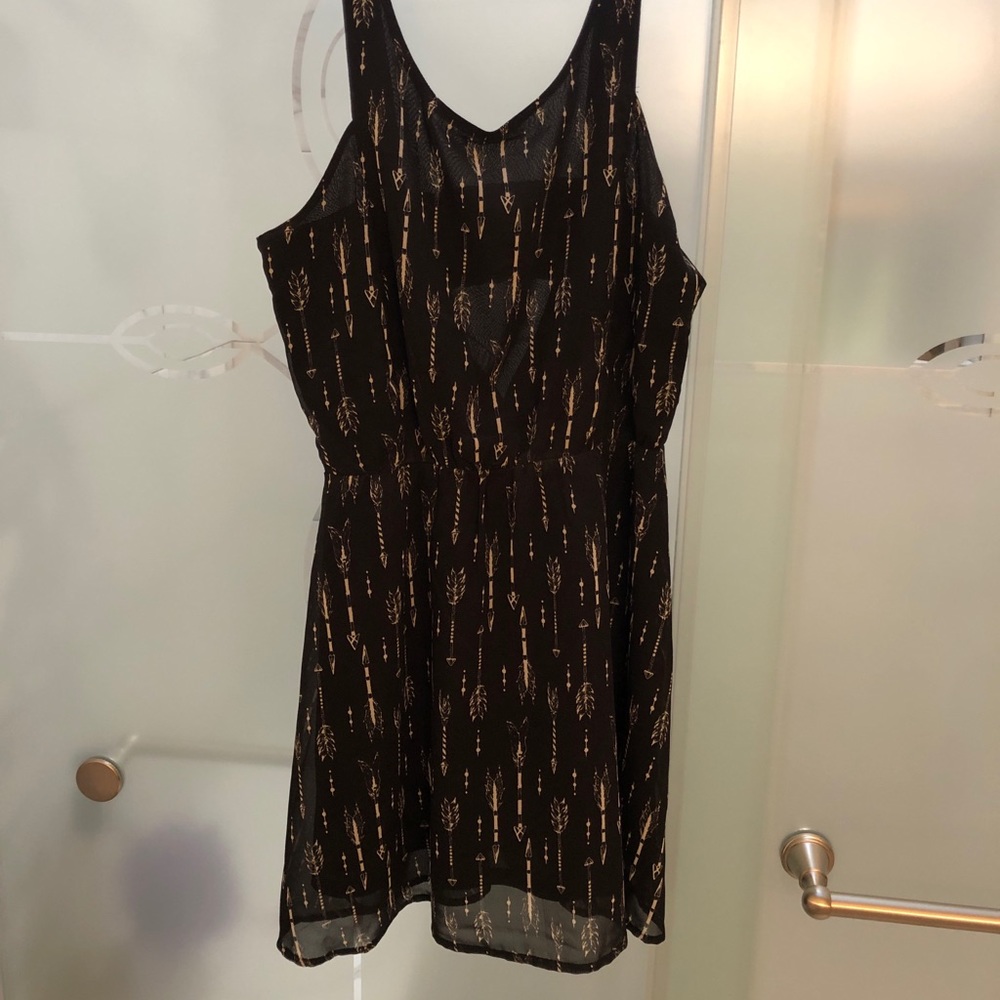 H&M Black/White Sundress - Medium